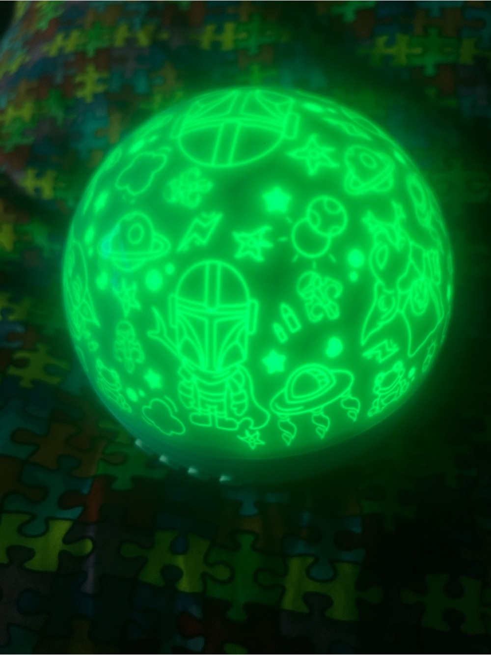 Kids Star Wars Night Light Ball